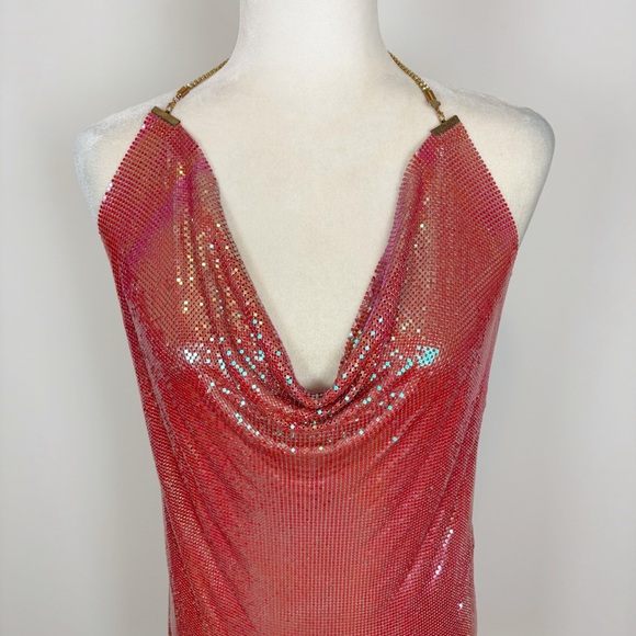 8 Other Reasons Chainmail Mini Dress in Multi - Picture 3 of 15